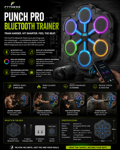 Bluetooth Music Boxing Machine