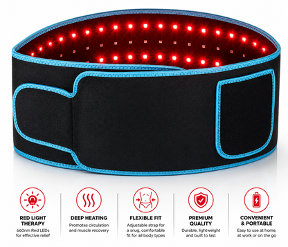 105 LED Infrared Heating Therapy Belt
